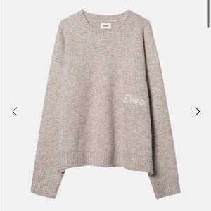 Elwood Knit Sweater in Oatmeal size M